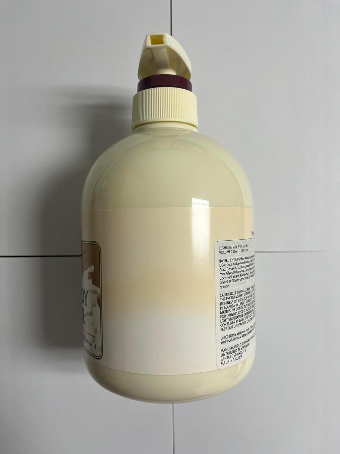 Cosmocow Somang Milk Body Wash Bdoy Shower 750 ml / 25.36 fl oz