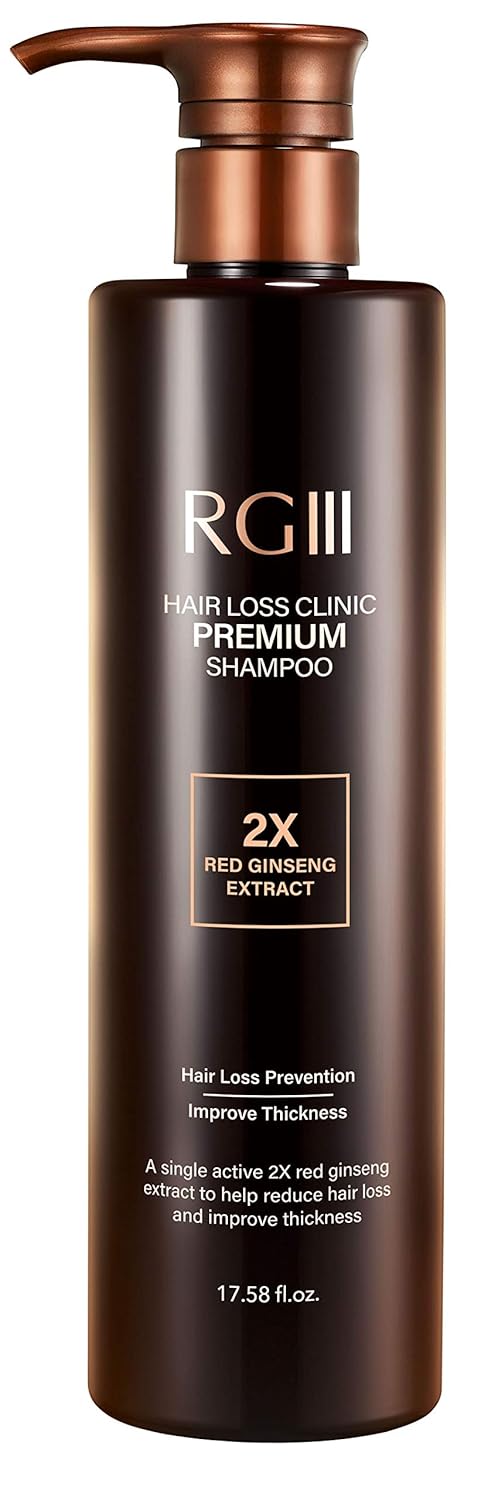 RG3 RGIII PREMIUM HAIR LOSS CLINIC SHAMPOO (ONE BOTTLE)