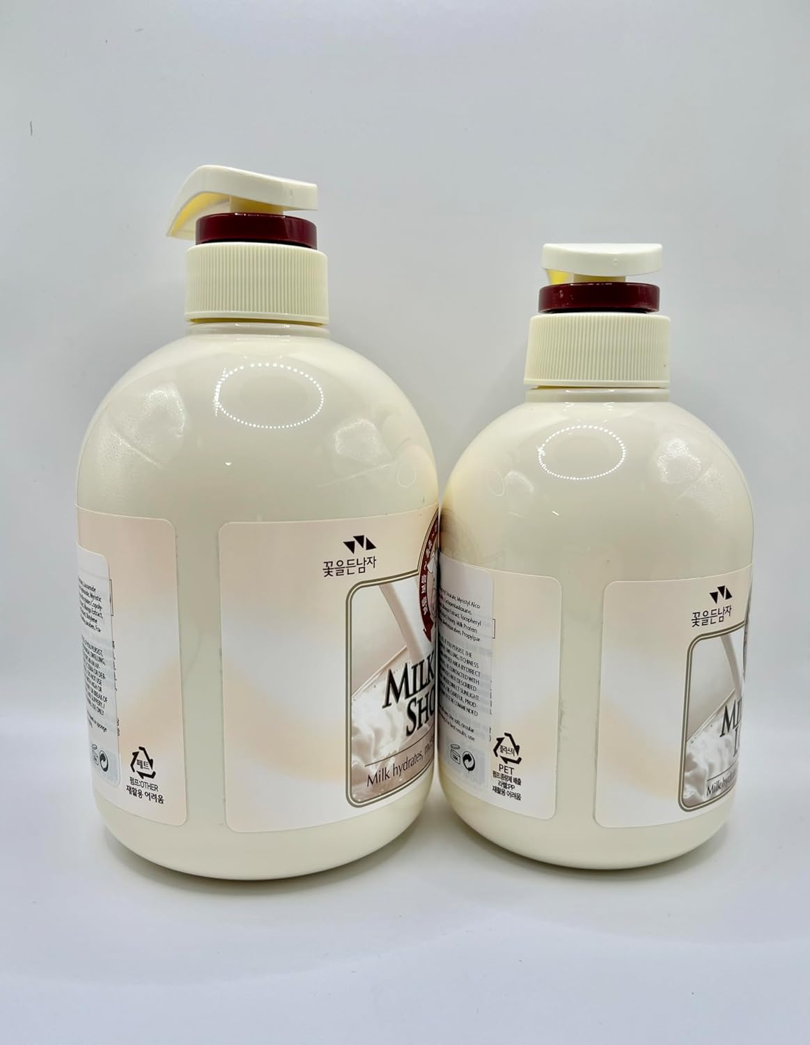 SOMANG MILK BODY SHOWER 750ml + BODY LOTION 500ml SET